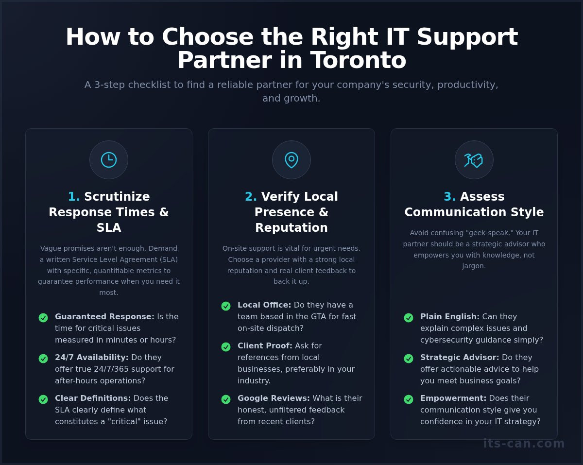 IT Support Services Toronto: A Complete Guide for Businesses